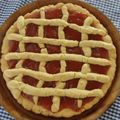 El cooksnap de Luciana Garcia cuando hizo Pastafloras de membrillo y dulce de leche.