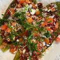El cooksnap de Sommelier del Asado cuando hizo Huarache de nopal.