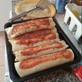 El cooksnap de Lucy Oga cuando hizo Canelones de ricotta, jamón y queso.