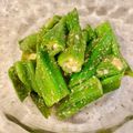 けちのしん's cooksnap of when they made おくらの胡麻和え.
