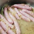 El cooksnap de Javier García cuando hizo Salchichas frescas al vino🤤.