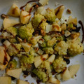 El cooksnap de Sin Dar Ta cuando hizo Romanesco con manzana y pasas al crocanti.