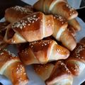 Ágnes Vígh-Molnár Cooksnap-ja, amikor elkészítette a(z) Virslis mini sörkifli receptet.