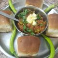 Asha Sharma's cooksnap of when they made Paav bhaji.