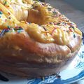 El cooksnap de viviana clemente cuando hizo Rosca de Pascuas.