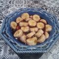 El cooksnap de Lady Marmalade cuando hizo Bananas al vino tinto.