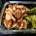 El cooksnap de Sarandonga cuando hizo Pollo teriyaki.