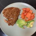 El cooksnap de Alejandro Grech sanchez cuando hizo Tataki de atún rojo con sésamo tostado y yema curada de soja.