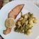 El cooksnap de Mercedes Fernandez Manzano cuando hizo Salmón fresco al limón con hortalizas.