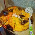 il Sharon Betti quando ha preparato Paccheri allo scoglio in bianco