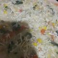 El cooksnap de Clary Ryuzaki cuando hizo Salteado de Verduras con Arroz.