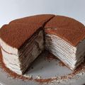 Cooksnap dari Puspa untuk resep Tiramisu Mille Crepes (Creamy and Melt in your mouth! 😋👍)