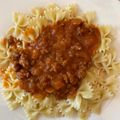 El cooksnap de Sommelier del Asado cuando hizo Salsa boloñesa.