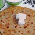 Pundir Durga का कुकस्नैप जब उन्होंने आलू का पराठा(aloo ka paratha recipe in hindi) बनाया था।