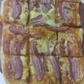 El cooksnap de Romina Cisneros cuando hizo Pizza al tacho como la del Bar Tasende de Montevideo.