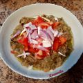Cooksnap από 𝒳𝓇𝓊𝓈𝑜𝓊𝓁𝒶 𝒦𝑜𝓃𝓉𝑜𝓅𝑜𝓊𝓁𝑜𝓊 στη συνταγή Μελιτζανοσαλάτα με ντομάτα (Θρακιώτικη συνταγή)