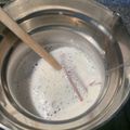 El cooksnap de fanna cuando hizo Natilla Blanca.