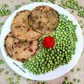 Smruti Rana's cooksnap of when they made Harabhara Stuffed Patatha.