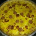 El cooksnap de Tere Ludueña cuando hizo Tarta de choclo y salchichas.