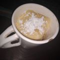El cooksnap de Luci Villafañe cuando hizo Torta en taza sin leche 👌🏽❤️.