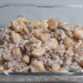 El cooksnap de estcolrod (Esther) cuando hizo 69. Ñoquis con jamón y champiñones.