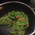 รูป Cooksnap ของ Patcharaporn Noii เมื่อเขาทำ ถั่วแขกผัดหมูสับ