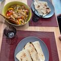 El cooksnap de Spike cuando hizo Fajitas o Barquitos.