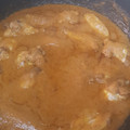 El cooksnap de Manolo Guerrero cuando hizo Alitas de pollo en salsa de almendras y pasas.