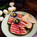 Cooksnap Aznie Khasri semasa beliau membuat Roti Butter Bergula Rangup.