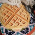 El cooksnap de Sofía cuando hizo Waffles.
