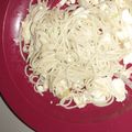Cooksnap dari Sumiyati Miya untuk resep Spageti SJaLur (susu keju ayam telur)