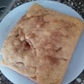 El cooksnap de Andrea Molinuevo cuando hizo Tortita de manzana y chocolate vegana.