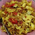 Cooksnap peanut semasa beliau membuat Kubis Goreng Mamak.