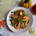 Cooksnap από Argiro Glyka στη συνταγή Linguini με γαρίδες και κολοκυθάκια