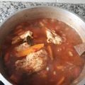 El cooksnap de Dali Encinas cuando hizo Pollo a la portuguesa.