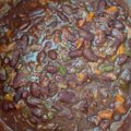 El cooksnap de Keren Ospino cuando hizo Frijoles Rojos.
