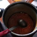 El cooksnap de Adriana Loyarte cuando hizo Sopa crema de zapallo y zanahoria.