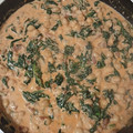 El cooksnap de Miguel cuando hizo Garbanzos a la carbonara.