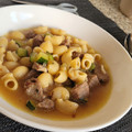 El cooksnap de Montse Casellas - Trasteamos en mi Cocina? cuando hizo Sopa de Calabacín, Cebolla y Pollo.