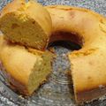 El cooksnap de Carolina cuando hizo Torta económica, matera de cítricos y sémola.