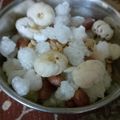Saanvi Kataria का कुकस्नैप जब उन्होंने व्रत की नमकीन (vrat ki namkeen recipe in Hindi) बनाया था।