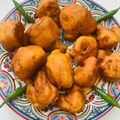 Tanzeena Mukherjee's cooksnap of when they made ফুলকপির পকোড়া (fulkopir pakora recipe in bengali).