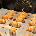 El cooksnap de Marieta cuando hizo Mini croissants de Nutella en airfryer.