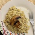 El cooksnap de Javi Queen cuando hizo Risotto de champiñones.