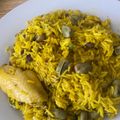 El cooksnap de Juan Antonio Revilla Sánchez cuando hizo Arroz con pollo y habas.