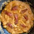 El cooksnap de Roland cuando hizo Gachas manchegas con harina de almortas.