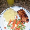 christelle.m.landu's cooksnap of when they made Cajun Salmon.