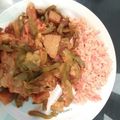 El cooksnap de Citlaly González cuando hizo Mixiote de pollo sencillo en adobo con verduras.
