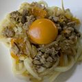 わわわわーい's cooksnap of when they made ＊簡単！甘辛ミンチすき焼き風うどん＊.