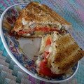 El cooksnap de Cami cuando hizo Sándwich vegetaliano! Almuerzo rápido y fácil 😜.
